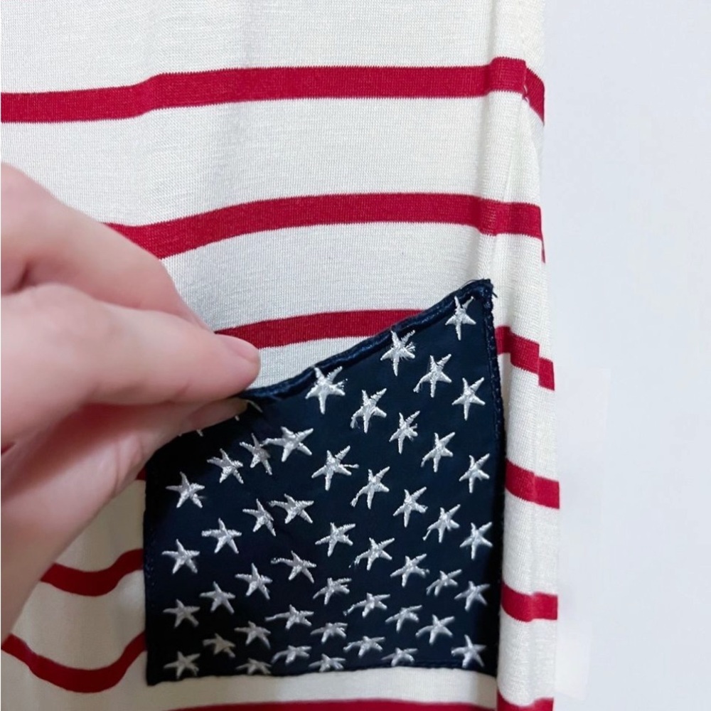 NWT Pink Lily Patriotic Tank Top - Picture 3 of 8